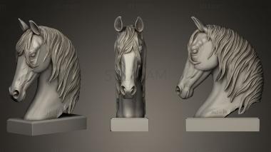 3D model Tte de cheval 1 (STL)